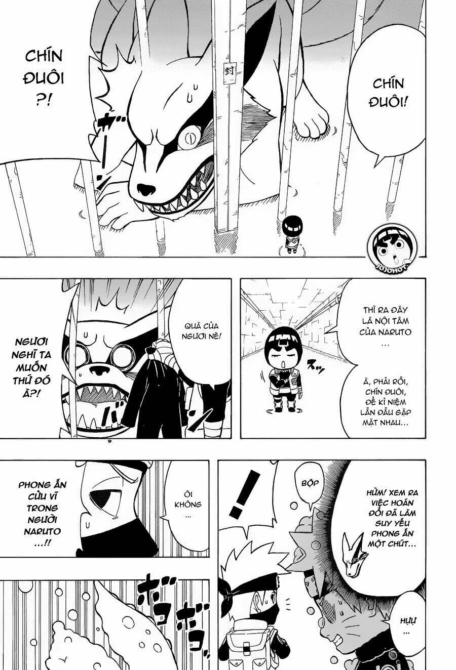 cửu vĩ hồ ly ngoại truyện rock lee chapter 12 18