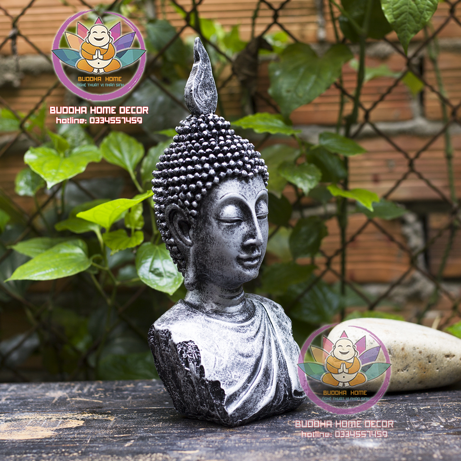 Tượng diện phật Thai cao 27 cm phong thủy thờ cúng