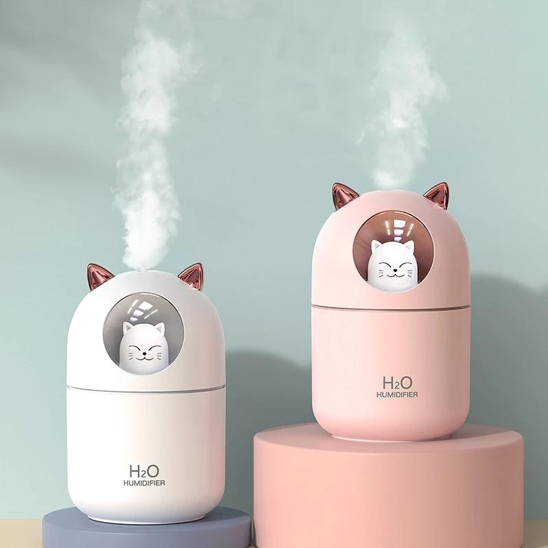 Di Động Mini 300ML Không Humidifer Siêu Âm Tinh Máy Khuếch Tán Tinh Dầu USB Phun Sương Tạo Xông Phòng Máy Tạo Ẩm, Phun Sương Dành Cho Văn Phòng Nhà