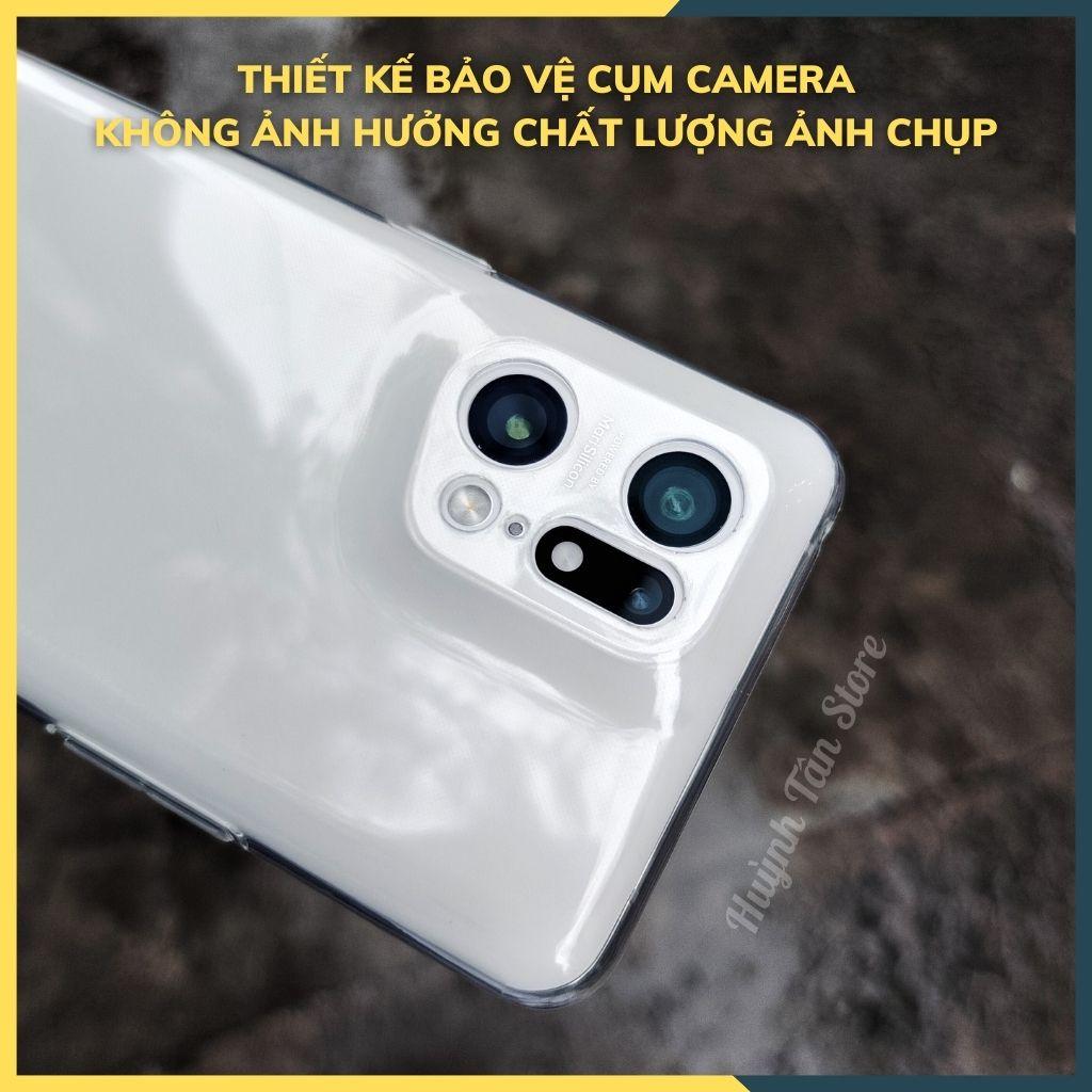 Ốp lưng find x3 x3 pro x5 x5 pro silicon trong suốt chính hãng GOR bảo vệ camera phụ kiện huỳnh tân store - Hàng nhập khẩu