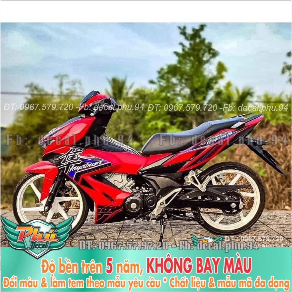 Tem Rời Winner X Đỏ hayabusa
