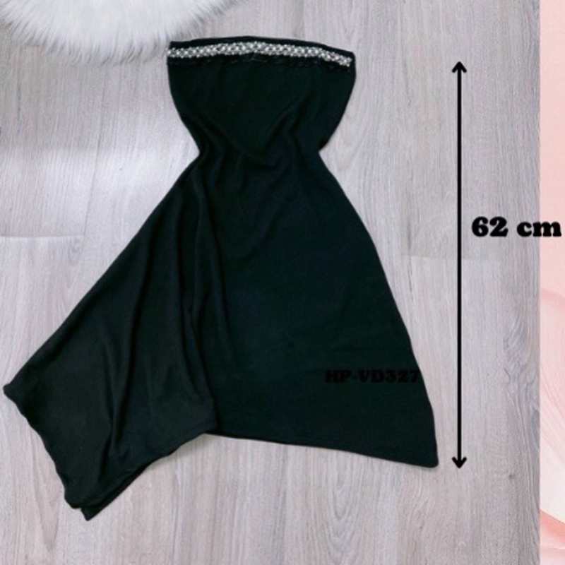 Đầm suông tà lệch