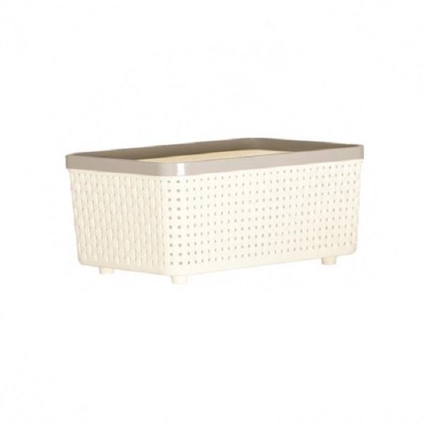 Rổ nhựa đựng đồ hình chữ nhật Size nhỏ - Thái lan