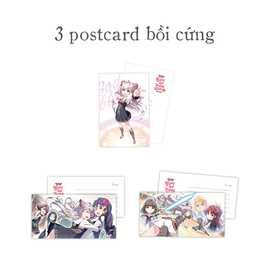 Đã Bảo Là Cho Tôi Năng Lực Trung Bình Thôi Mà! - Tập 1 - Bản Đặc Biệt - Tặng Kèm 1 Bookmark + 3 Postcard Bồi Cứng