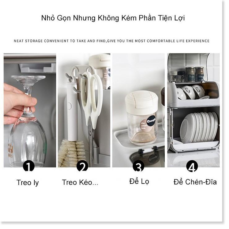 Dish Rack Tủ chén dĩa tối giản phong cách Nhật Bản