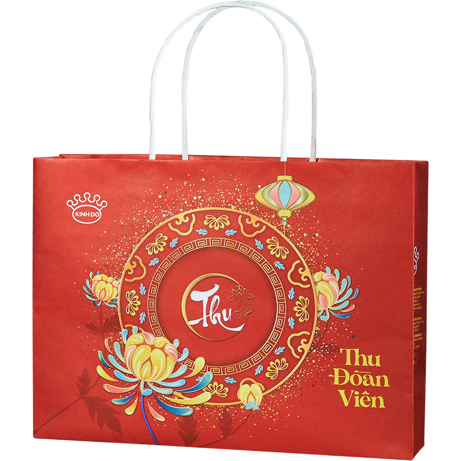 Hộp 2 bánh trung thu Kinh Đô "Bộ Đôi Bánh Nướng"
