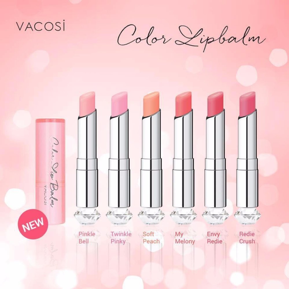 Son Dưỡng Môi Có Màu Vacosi Color Lip Balm