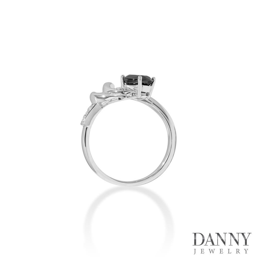 Nhẫn Nữ Danny Jewelry Bạc 925 Xi Rhodium Đính Đá Spinel & CZ N0018
