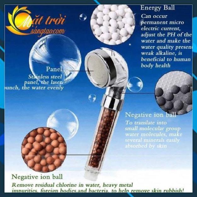 Vòi hoa sen tăng áp lọc nano thế hệ mới