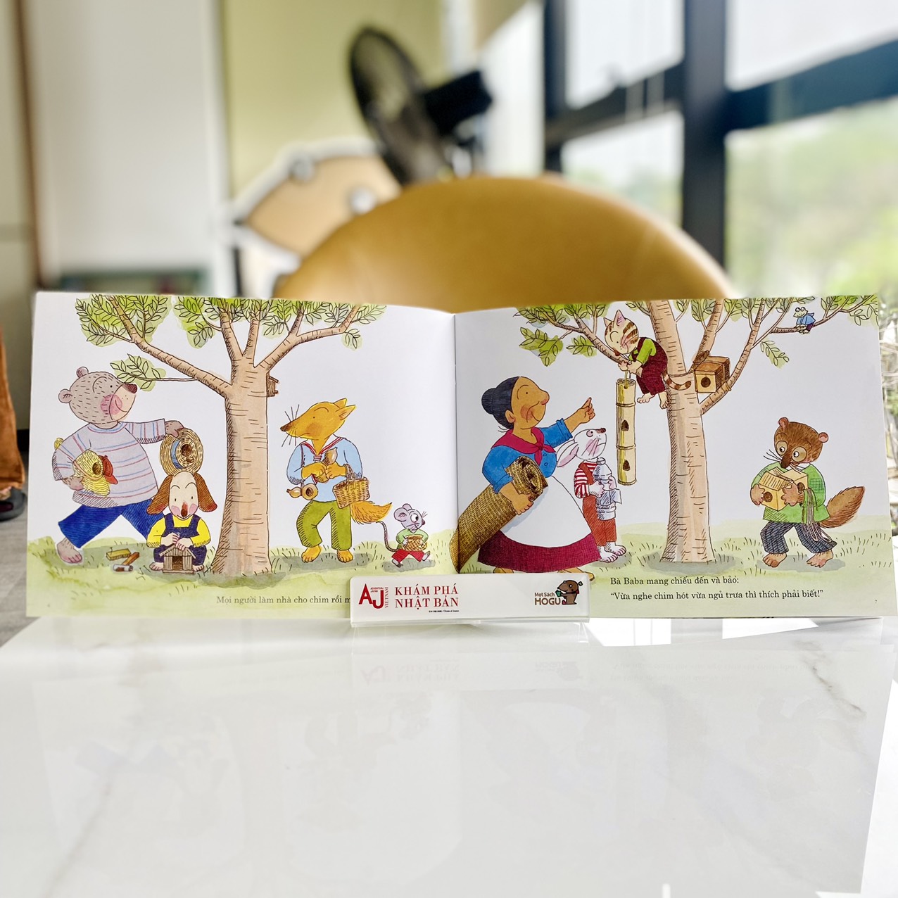 Truyện Ehon bé 3-4-5 tuổi - Nhà của chim