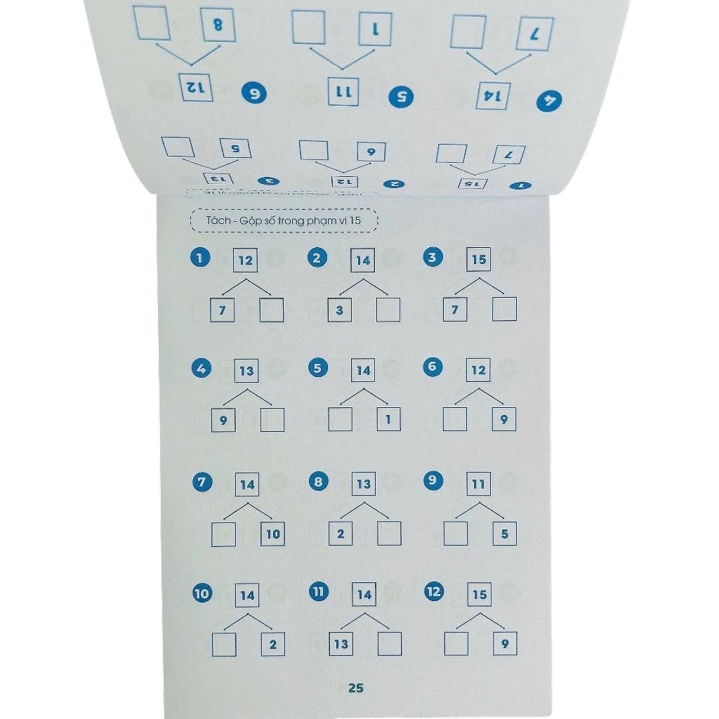 Sách - Tách-Gộp Số Trong Phạm Vi 20 - Toán Tư Duy Theo Sơ Đồ Khối