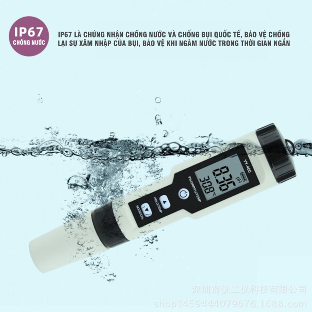 Bút Đo PH 4 in 1 PH/ORP/H2/Nhiệt Độ YY400