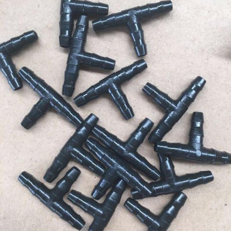 50 bộ Tê chia cho ống Φ4/7 6 mm TE47, T chia 3 cho ống PE, LDPE, HDPE, PVC 4/7