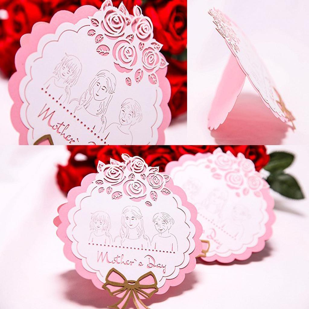 Sweet Freestanding Mothers Day Gift Card Greeting Cards Invitation Card Thank