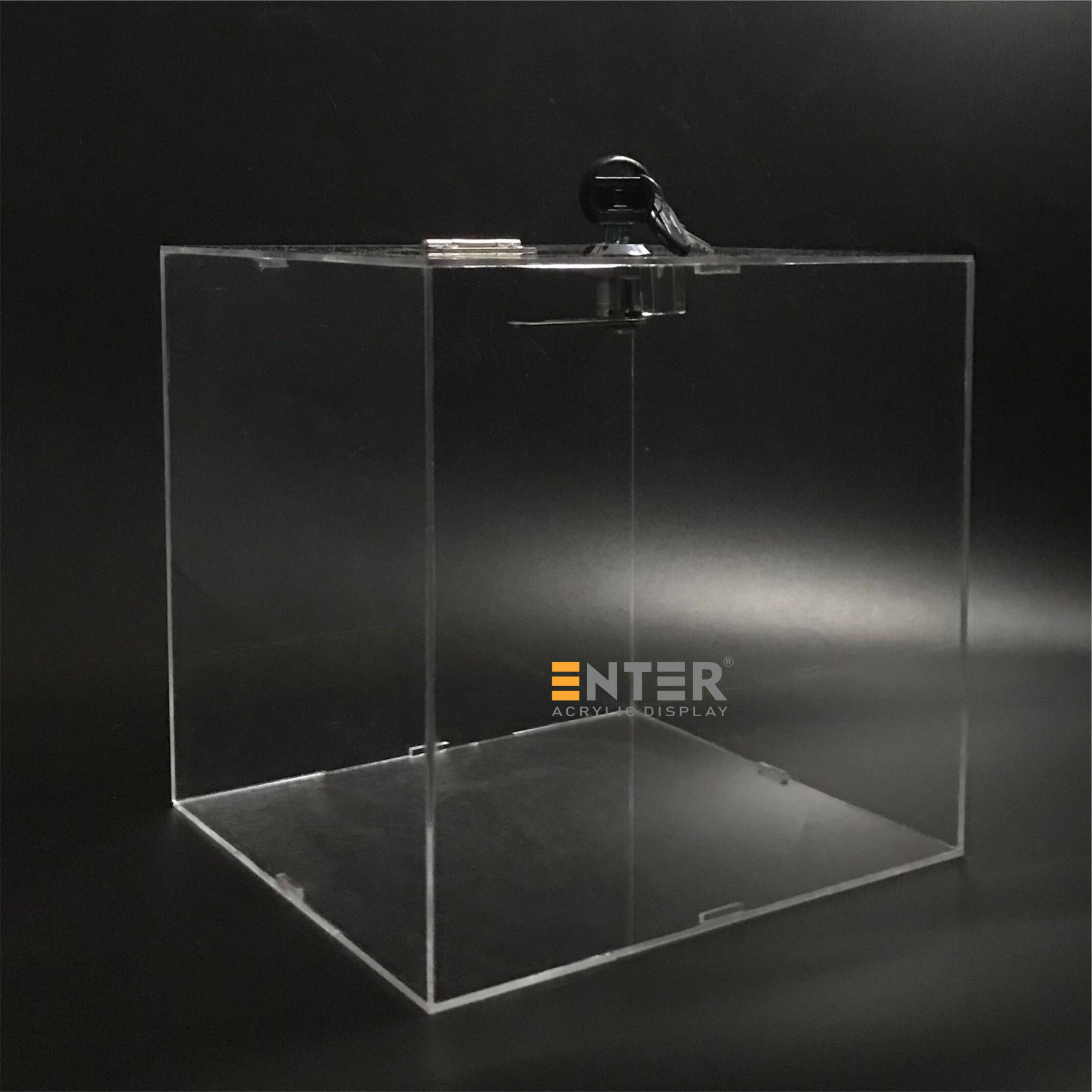 Thùng phiếu mica Enter H13 30x30x30cm 3mm