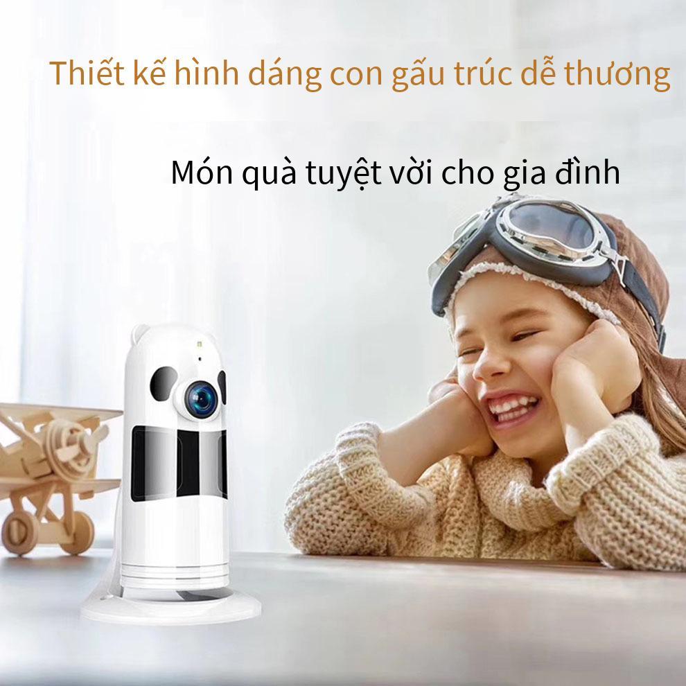 Toàn cảnh thuận lợi nhất camera mạng không dây wifi HD tầm nhìn ban đêm màn hình bé điện thoại di động giám sát thông minh tại nhà từ xa