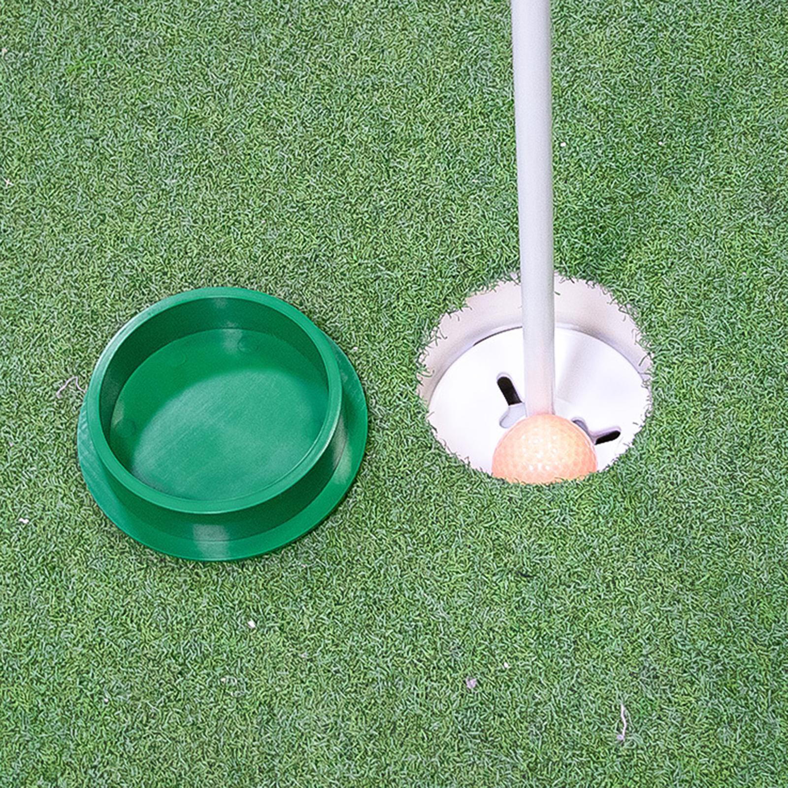 Golf Cup with Cover Protective Cap for Golf Hole Practice Training Aid