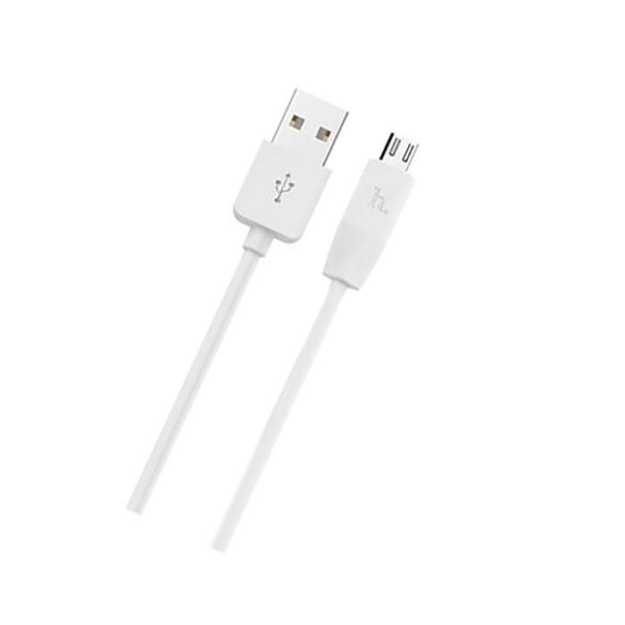 Cáp sạc Hoco X1 cho Samsung cổng microUSB 1m (Trắng) - Hàng chính hãng