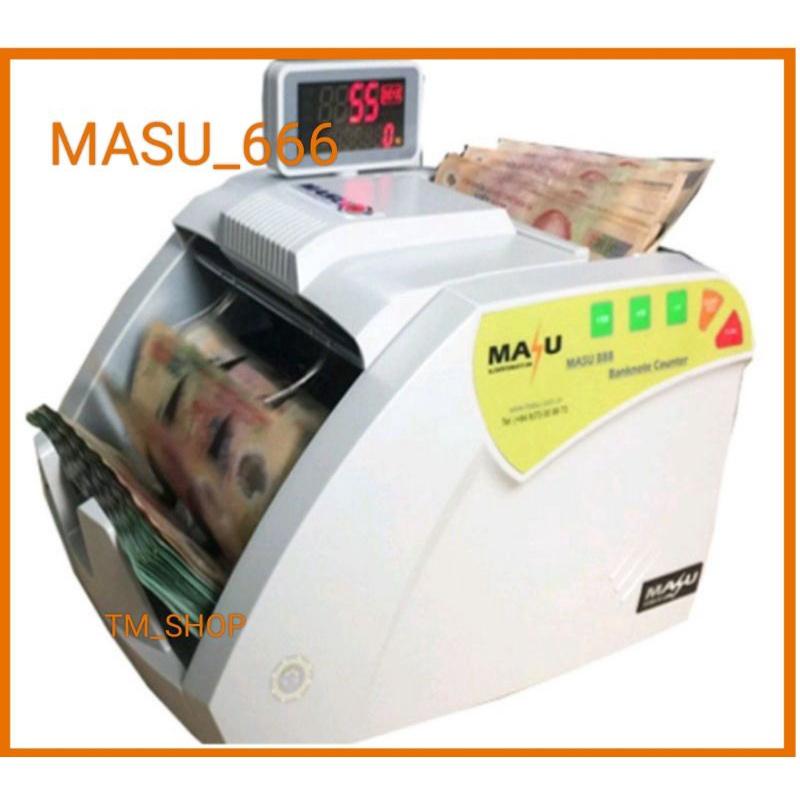 Máy đếm tiền masu-666, máy đếm tiền cao cấp, phát hiện tiền siêu giả, cộng don chia mẽ