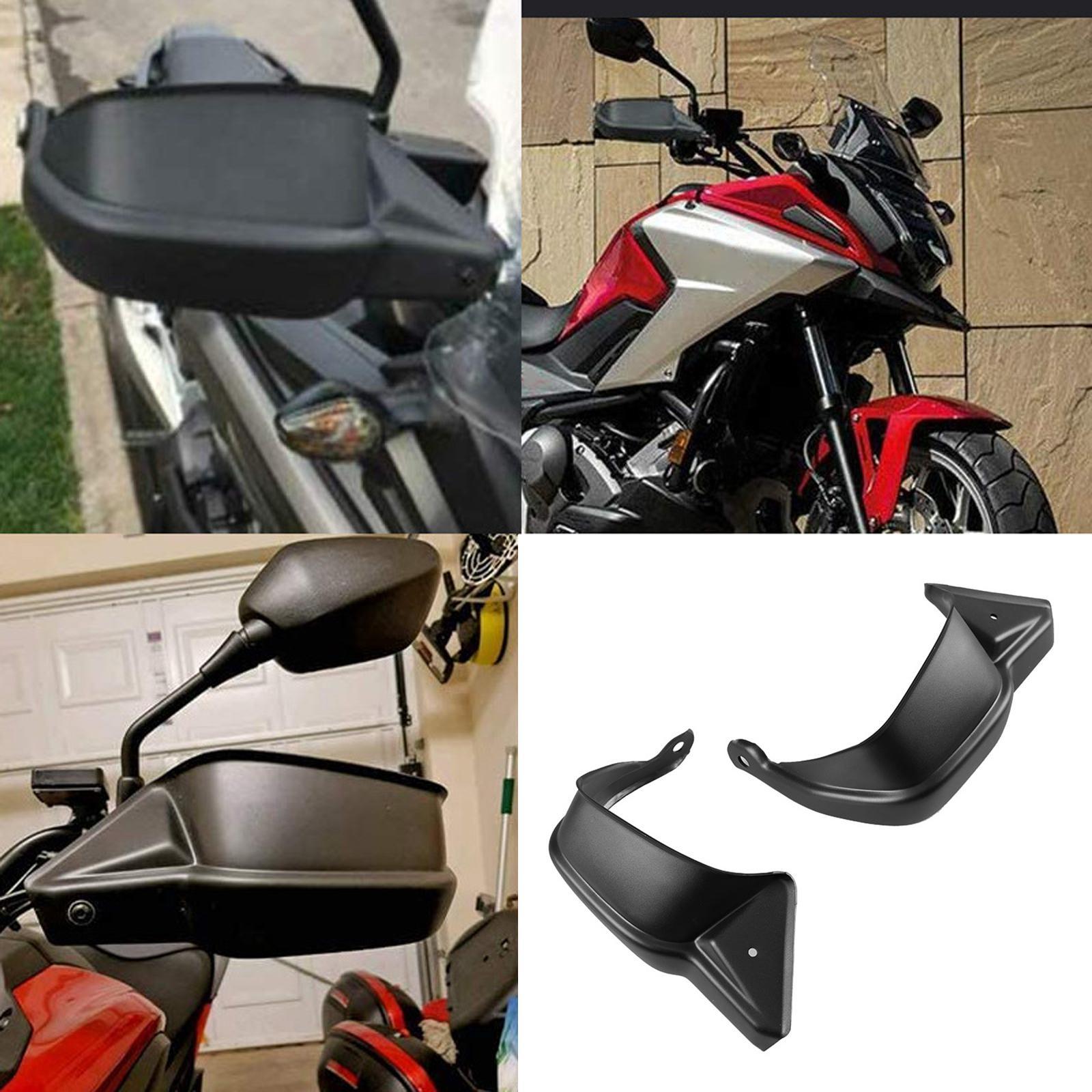 2x Motorcycle Wind Modification Protective Gear Easy Installation Handlebar