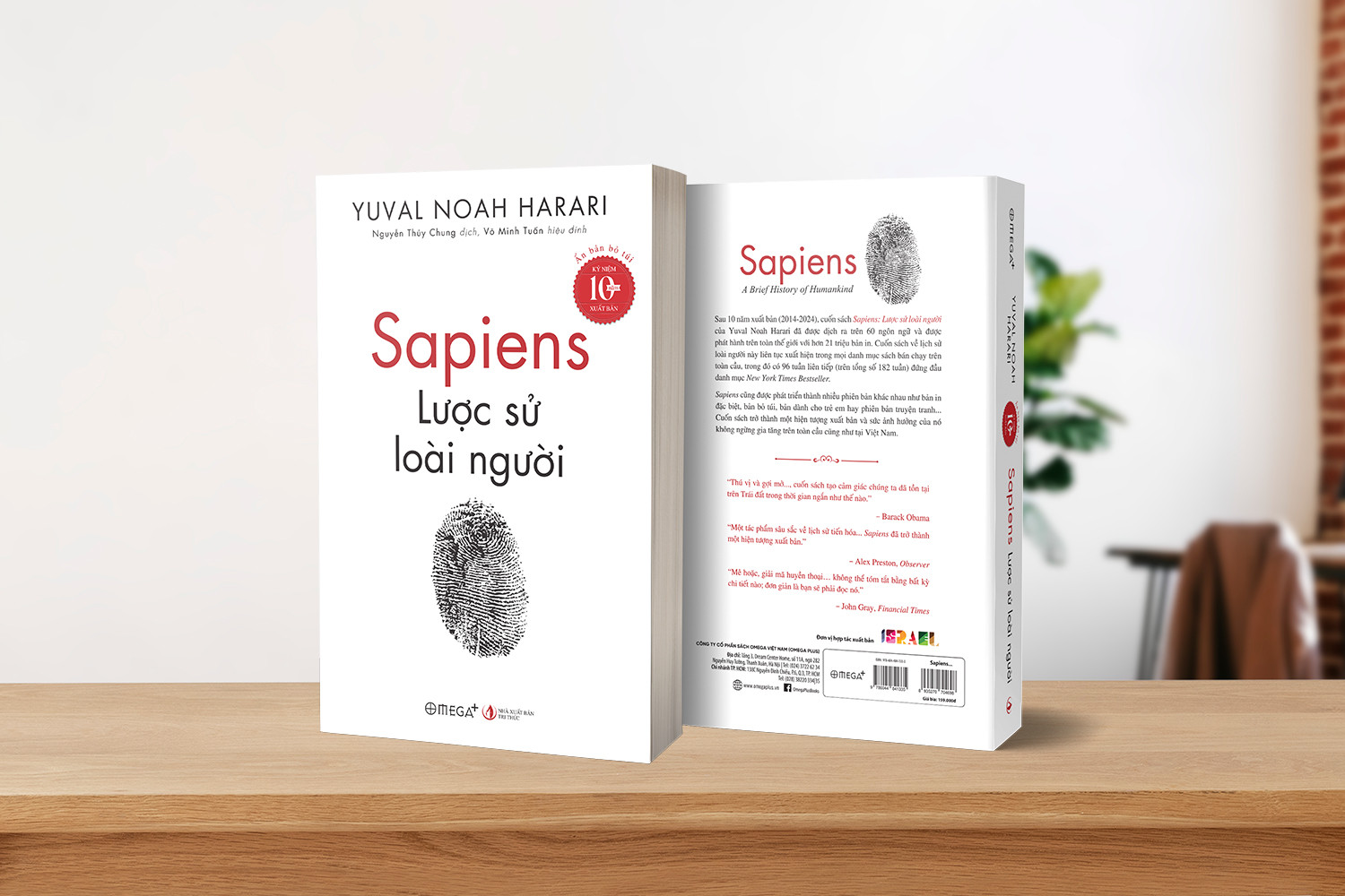 [Ấn bản bỏ túi] SAPIENS LƯỢC SỬ LOÀI NGƯỜI - Yuval Noah Harari - Nguyễn Thủy Chung dịch - Omega Plus - NXB Tri Thức.