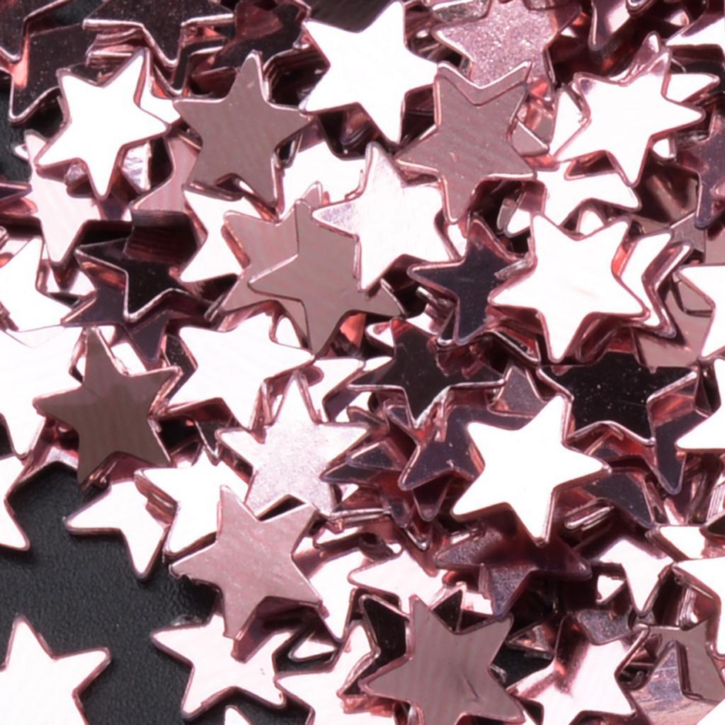 Decorative Table Confetti Birthday Party Confetti Rose Gold Sprinkles 30g