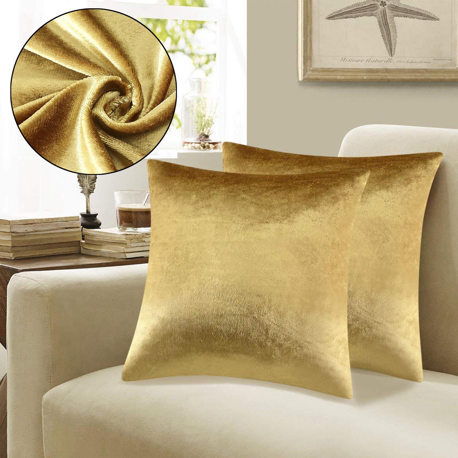 Pillowcase with Hidden Zipper 45x45cm Pillow Cover for Wedding Chair Bedding