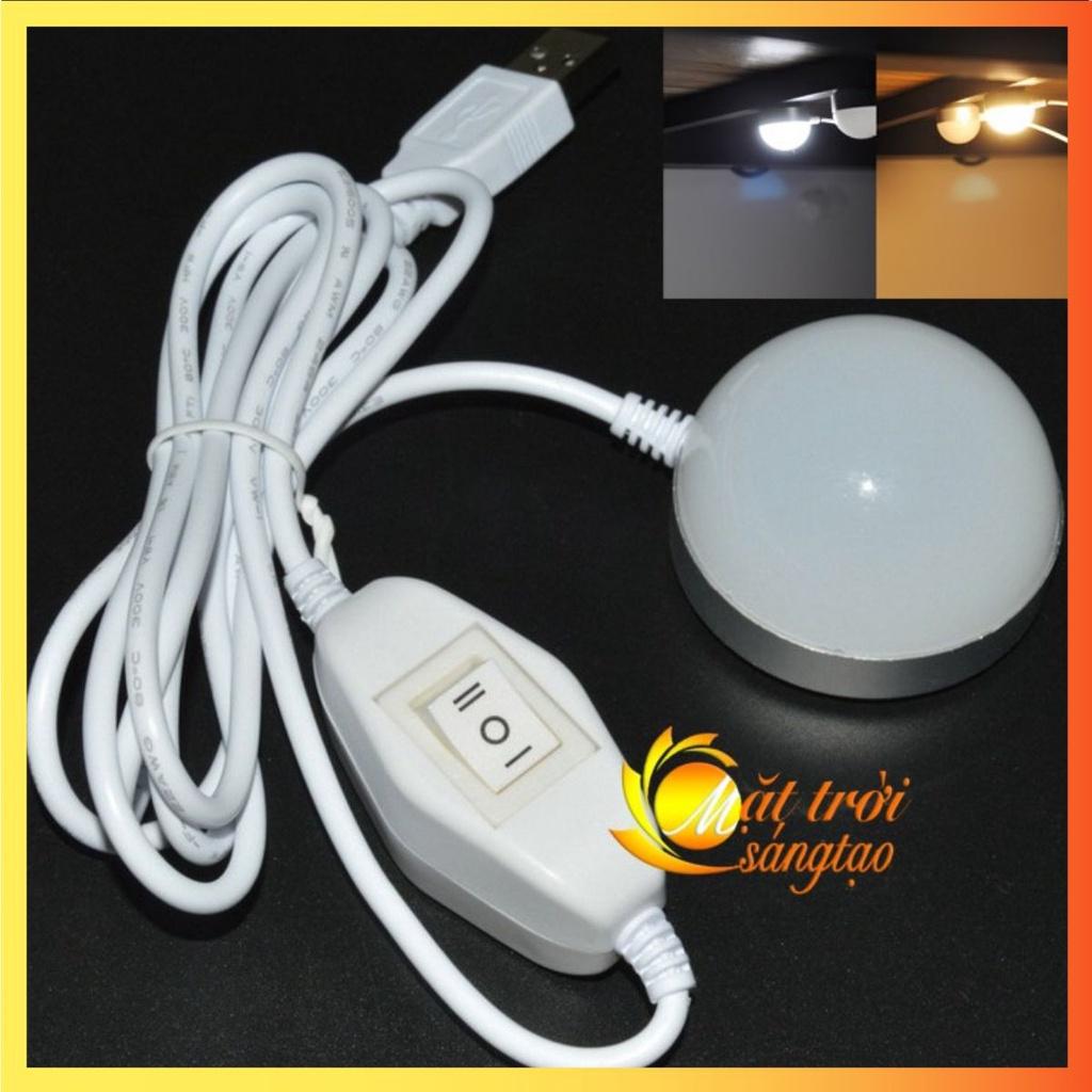 Đèn học siêu mini 5W cắm USB có công tắc