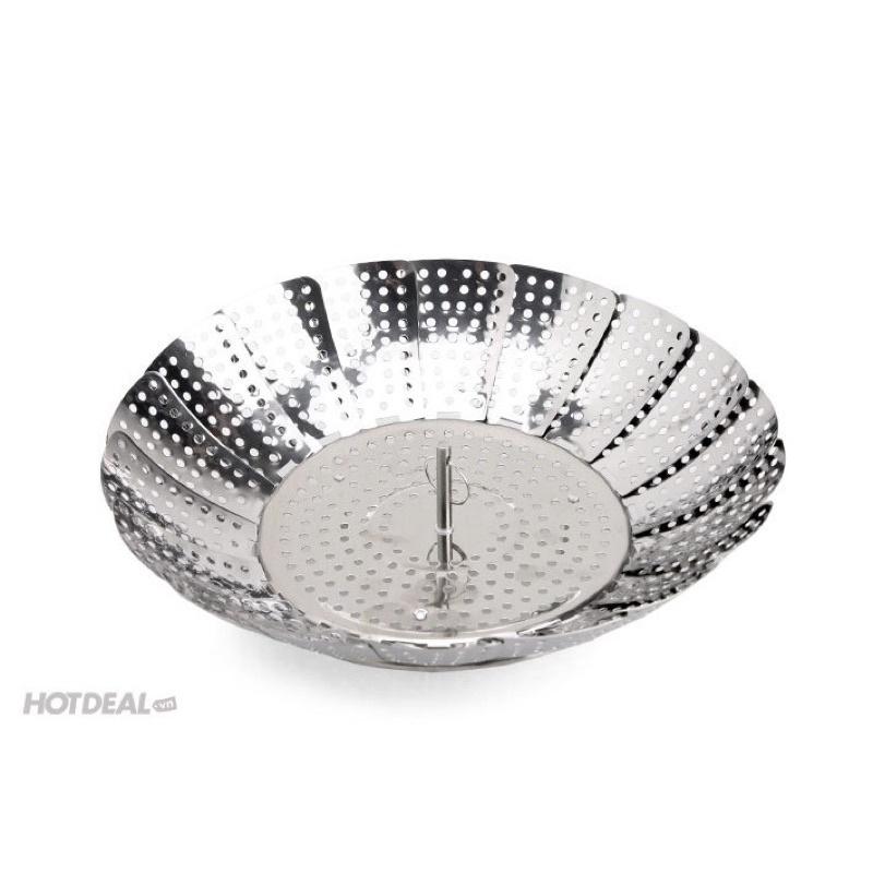 VỈ HẤP ĐA NĂNG,XỬNG HẤP CÁCH THUỶ INOX304 THIẾT KẾ GẤP GỌN