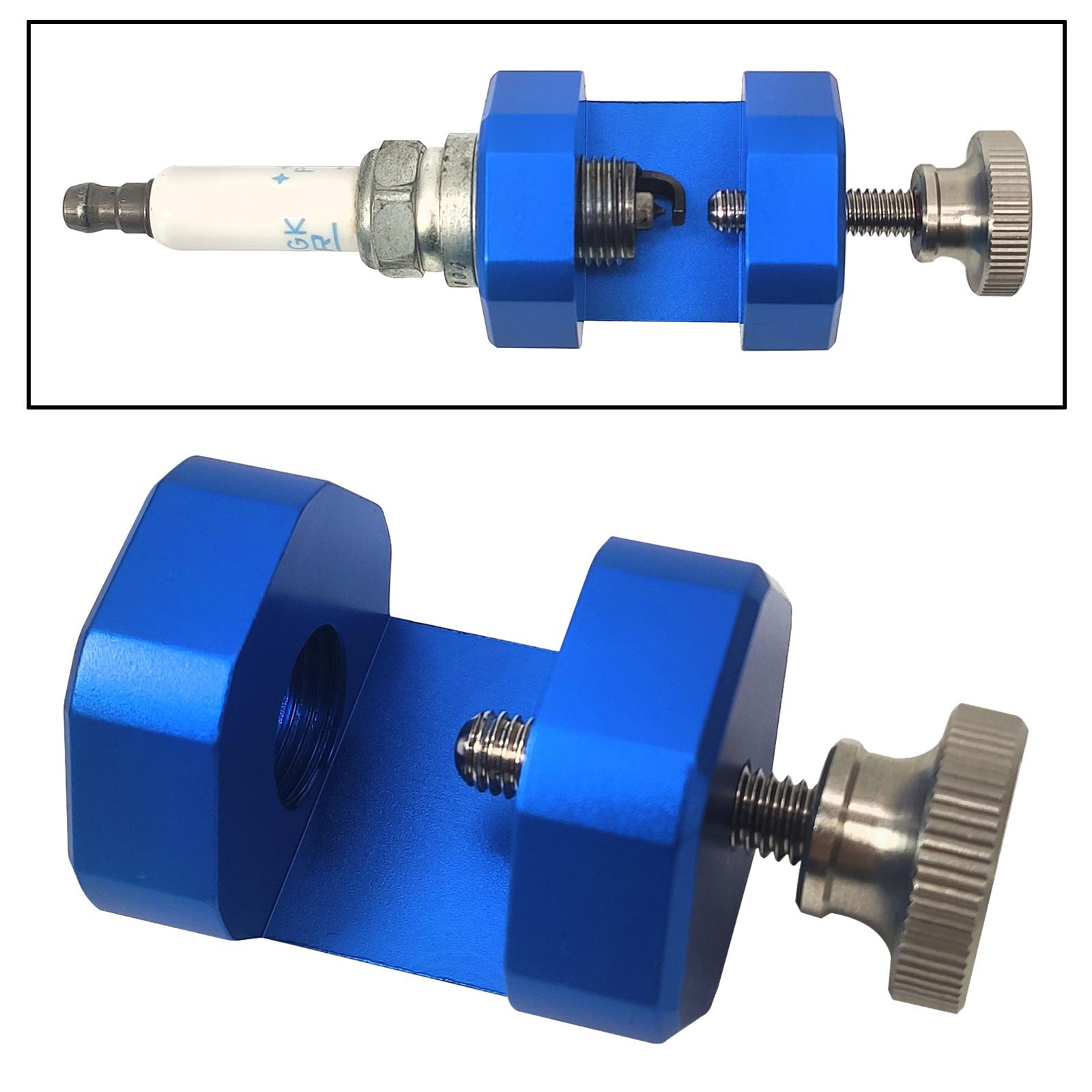 Auto Spark Plug Splitting Tool with 14mm Thread, Made of High Quality Aluminum Material