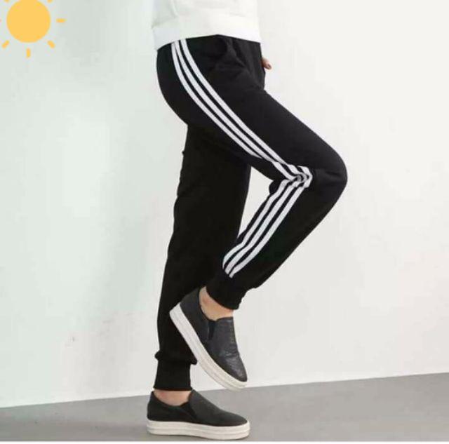 Quần jogger 3 sọc bo Unisex 40-95kg bigsize