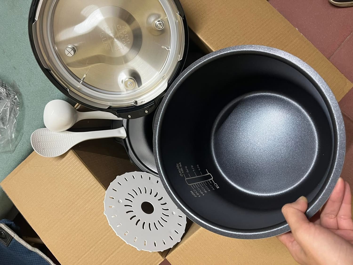 Nồi Áp Suất Điện Tử Đa Năng Tefal Home Chef CY601868 - bảo hành chính hãng 2 năm, hàng nhập khẩu