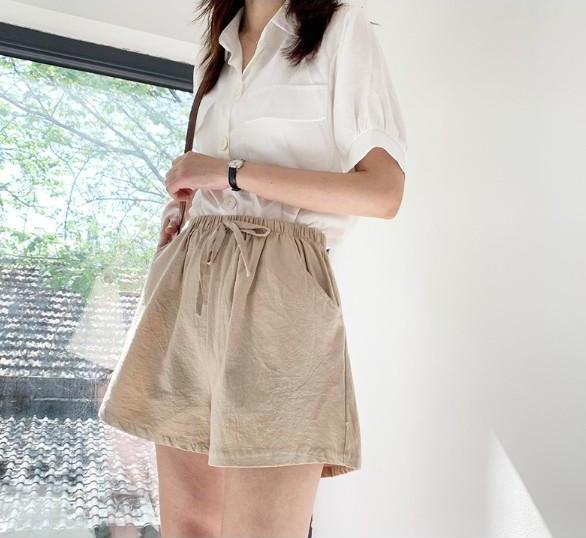 Quần đùi nữ đũi siêu mát , nhẹ nhàng, thấm hút mồ hôi cực tốt!!!
