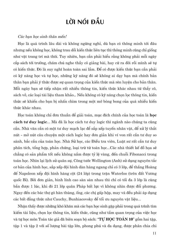 Sách - Tự Học Toán 10 - Tập 1