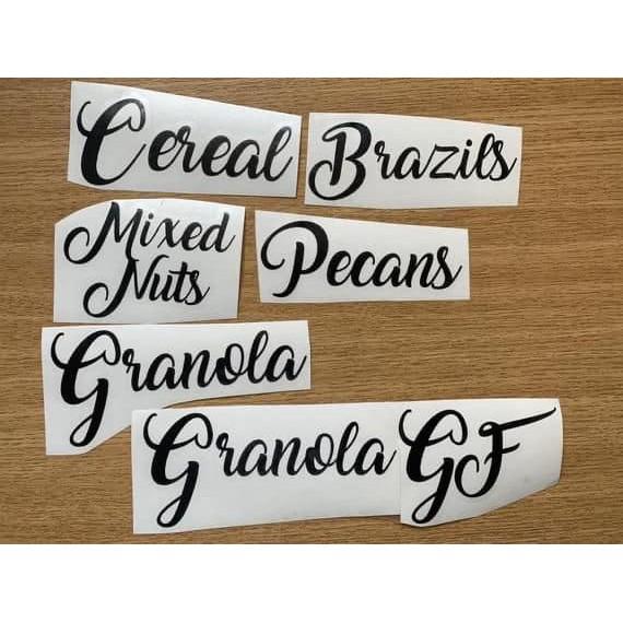 Chữ Decal In Trên Bóng To Jumbo - Bk005