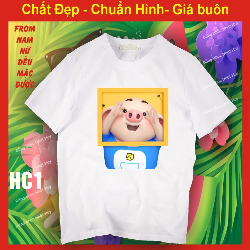 Áo thun heo con ngộ nghĩnh dễ thương 14