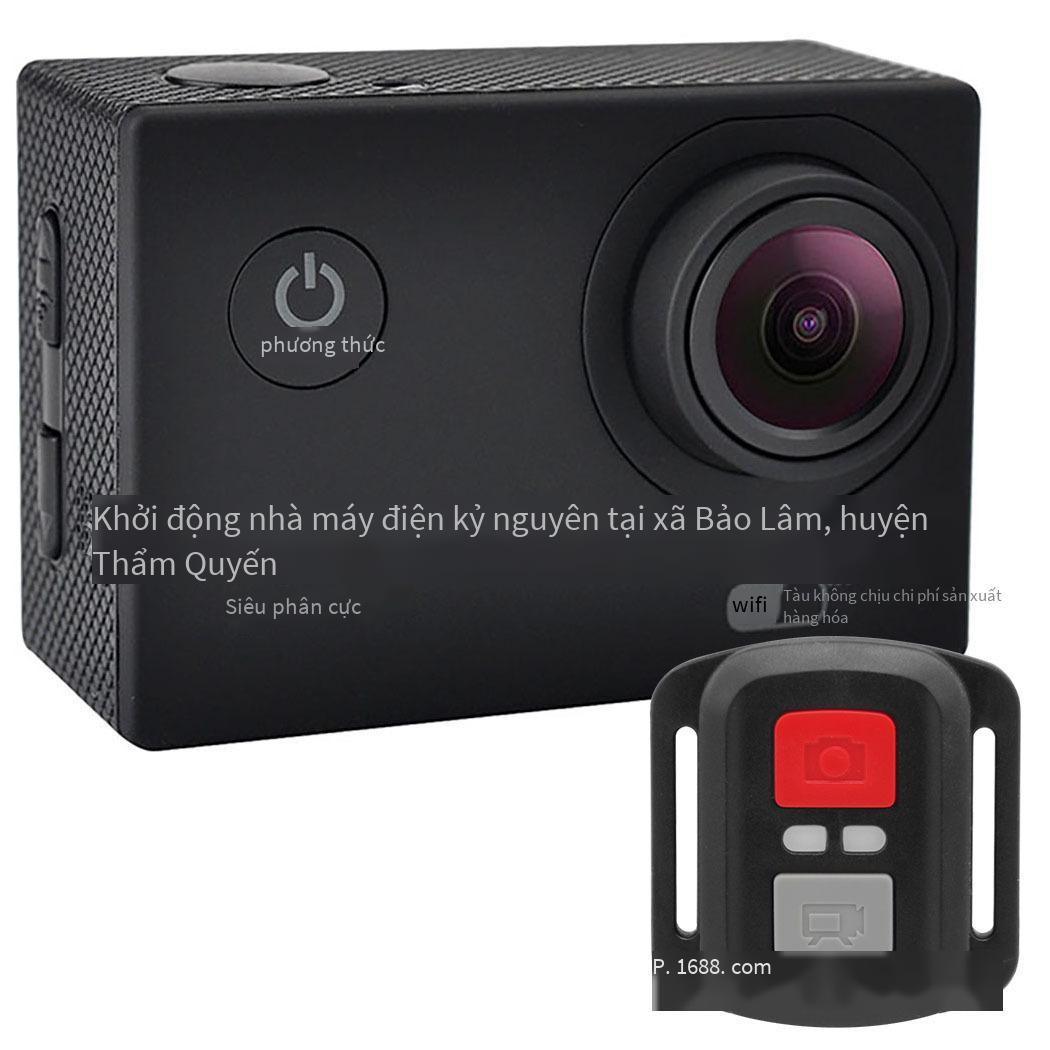 Giá thấp nhất bán trực tiếp Camera thể thao chống nước F60R 4K Allwinner góc rộng 170 độ có camera WiFi điều khiển từ xa