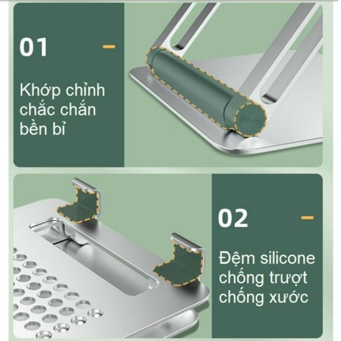 Giá đỡ Máy Tính Bảng cắt CNC Nguyên Khối Cứng Chắc