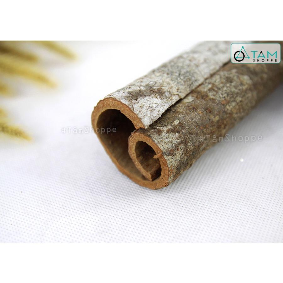 Vỏ quế khô thơm tự nhiên thắt nơ dây thừng xinh xắn 100gr PKCA-01