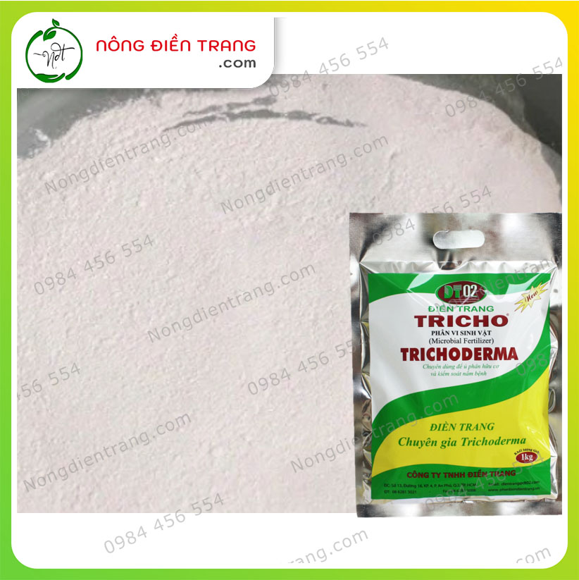 Combo Nấm đối kháng Trichoderma + Mật rỉ đường SFARM - Chế phẩm ủ phân bón hữu cơ, xử lí rác thải hữu cơ VTNN Nông Điền Trang