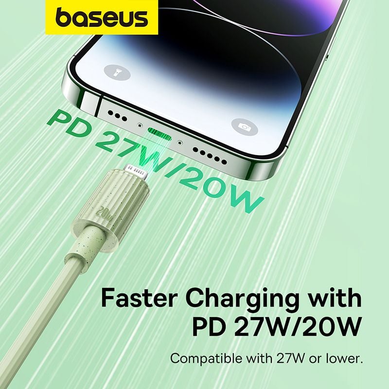 Cáp Sạc Nhanh Baseus Habitat Series Type-C to IP PD 20W (Fast Charging Data Cable) - Hàng chính hãng
