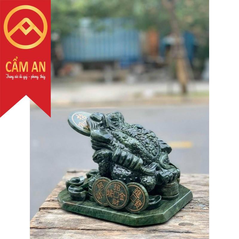 Tượng Thiềm Thừ Đá Ngọc Ấn Độ