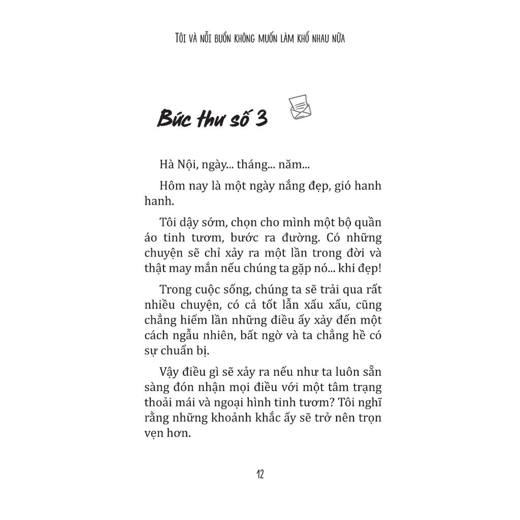 Tôi Và Nỗi Buồn Không Muốn Làm Khổ Nhau Nữa - Bản Quyền