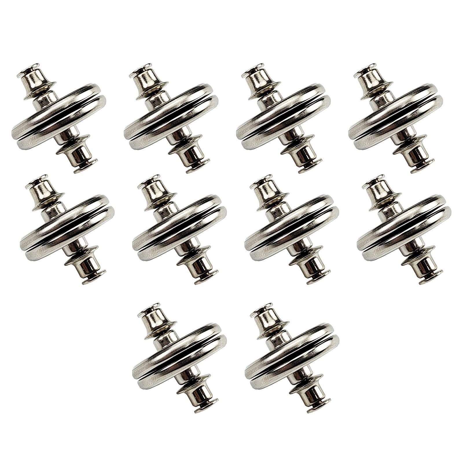 10Pcs Curtain Closure Drapery Buckle Pergola Shower Curtain Clips