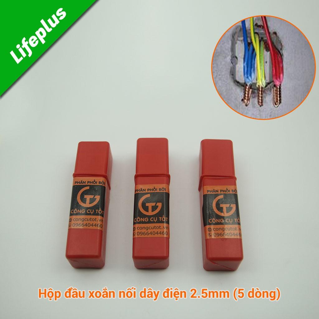 Đầu xoắn nối dây điện 5 dòng 2,5mm