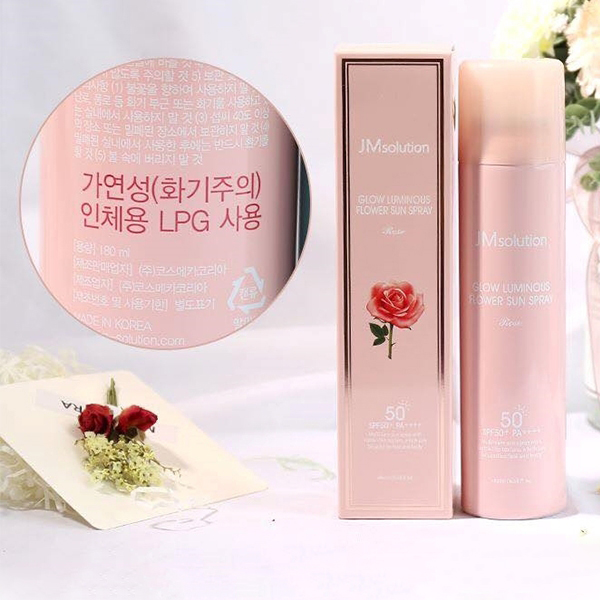 Xịt chống nắng trắng da toàn thân JMsolution Sun Spray SPF50+ PA++++ 180ml