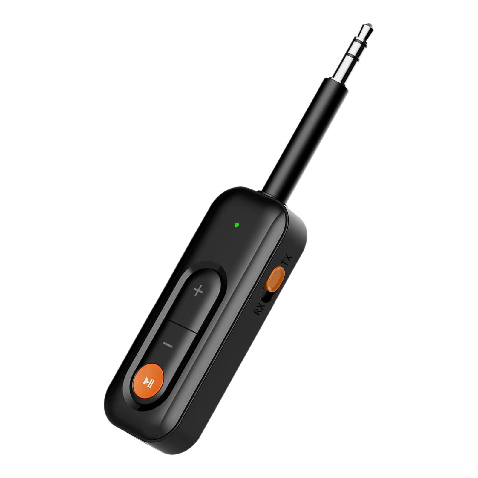 Audio and Receiver Noise Canceling Car AUX Audio Adapter for Earphones