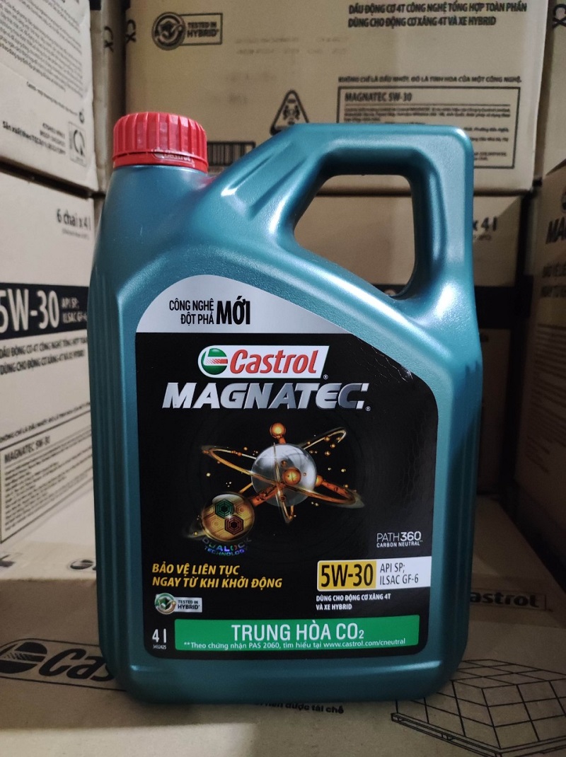 Dầu Động Cơ CASTROL MAGNATEC 5W30 API SP, can 4 LÍT