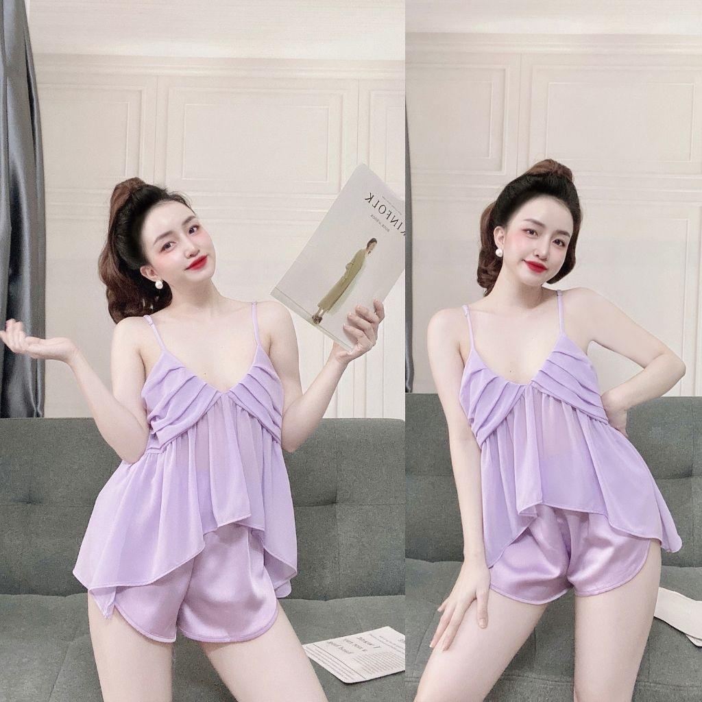 Đồ ngủ nữ BIGSIZE xinh xắn &lt;63KG