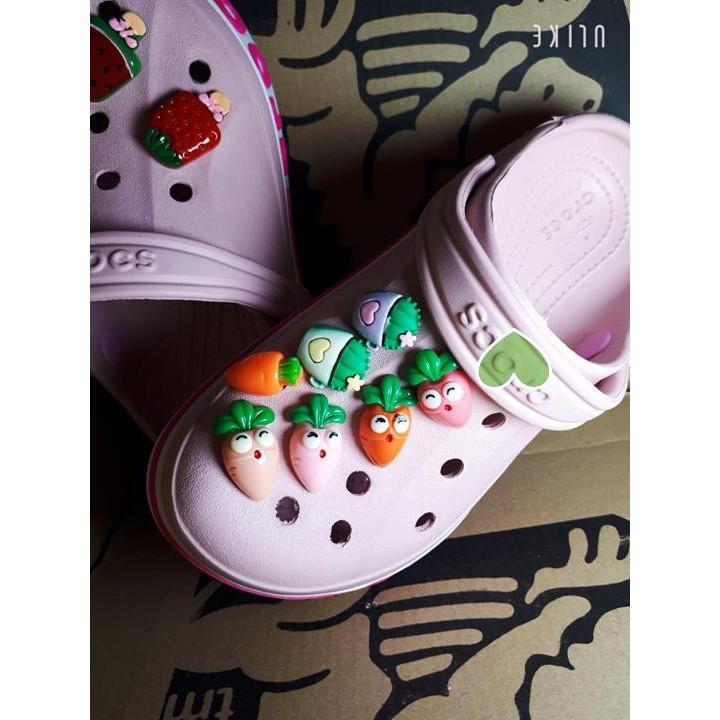 Sticker Cà rốt LOẠI ĐÁ 3D